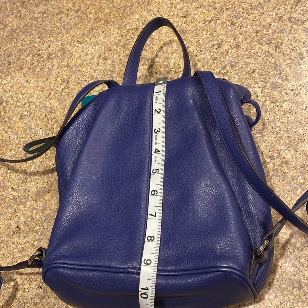 Coach F24385 French Blue Park Leather Backpack - Picture 7 of 17